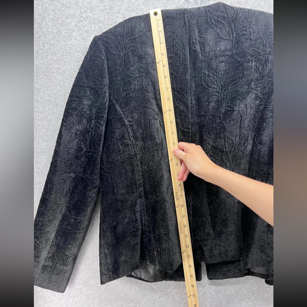 Koret Textured Black Women's Blazer - Picture 6 of 8